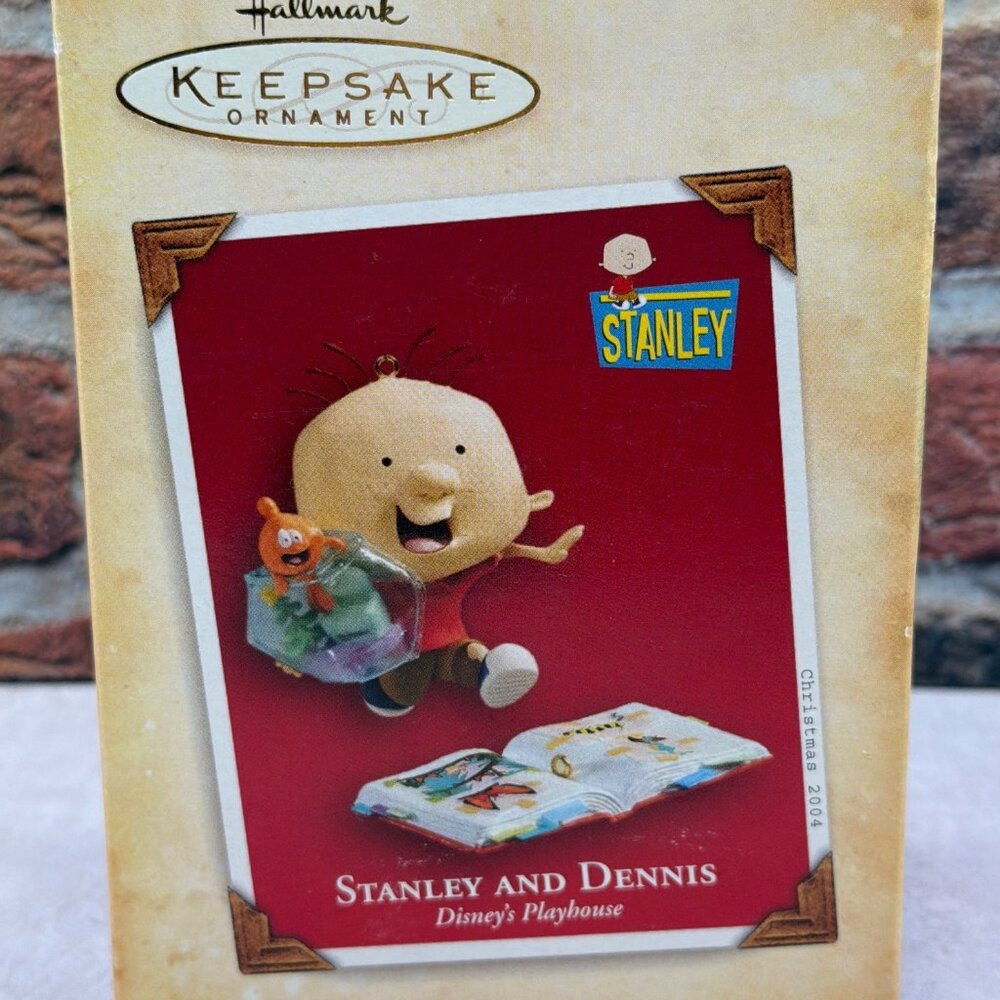 Hallmark Stanley & Dennis Disneys Playhouse 2004 Holiday Memorabilia